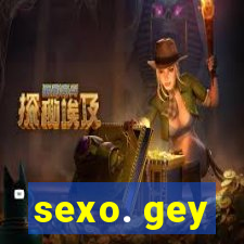 sexo. gey