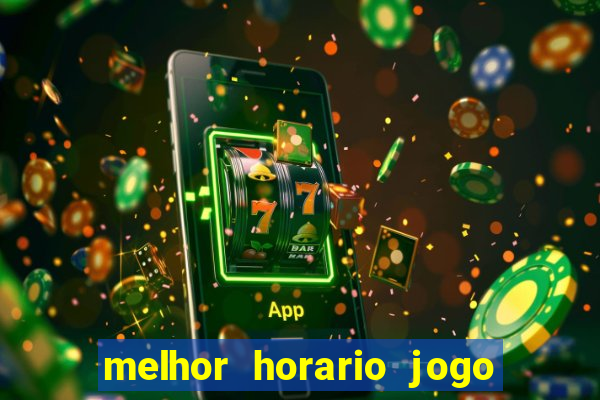 melhor horario jogo fortune rabbit