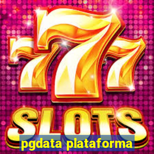 pgdata plataforma