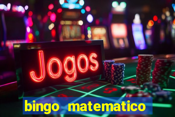 bingo matematico para ensino medio