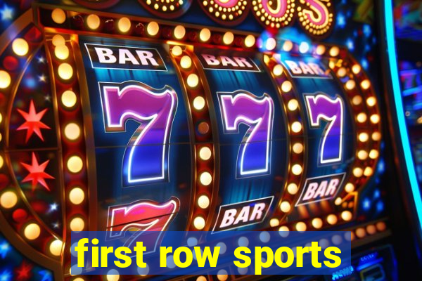 first row sports