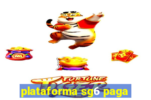 plataforma sg6 paga