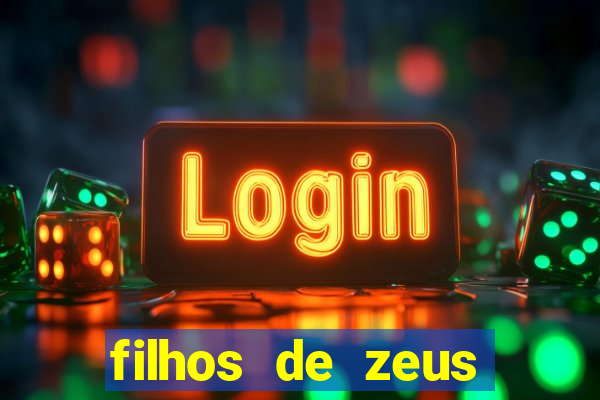 filhos de zeus mitologia grega