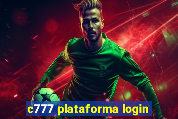 c777 plataforma login