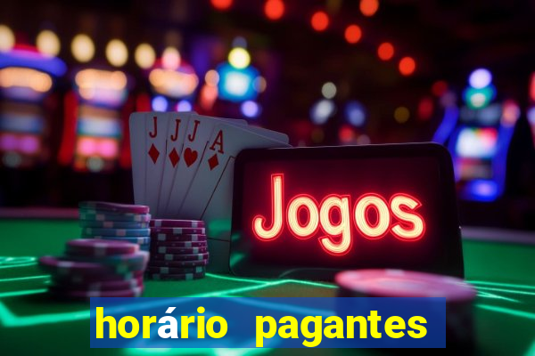 horário pagantes do fortune tiger