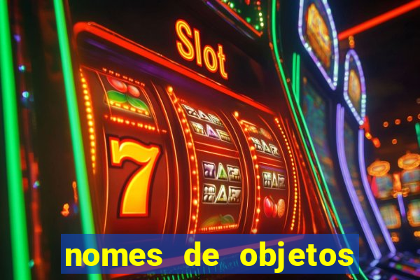 nomes de objetos de origem tupi guarani