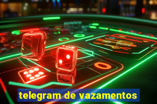 telegram de vazamentos