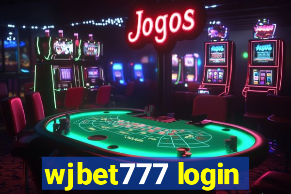 wjbet777 login