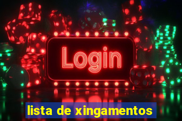 lista de xingamentos