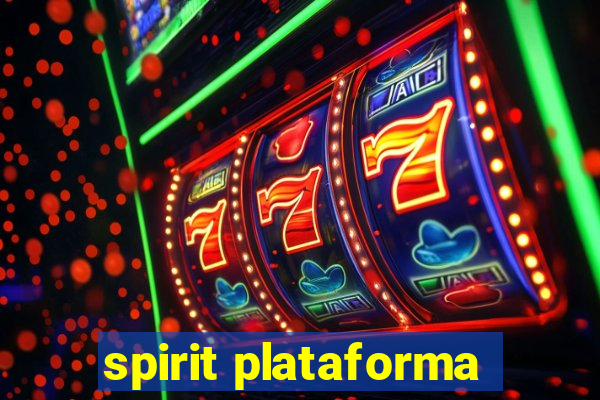 spirit plataforma