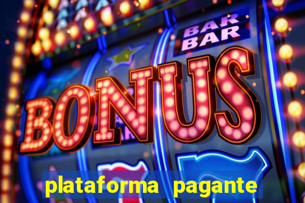 plataforma pagante fortune tiger