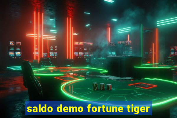 saldo demo fortune tiger