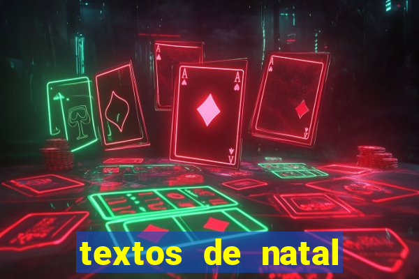 textos de natal para leitura