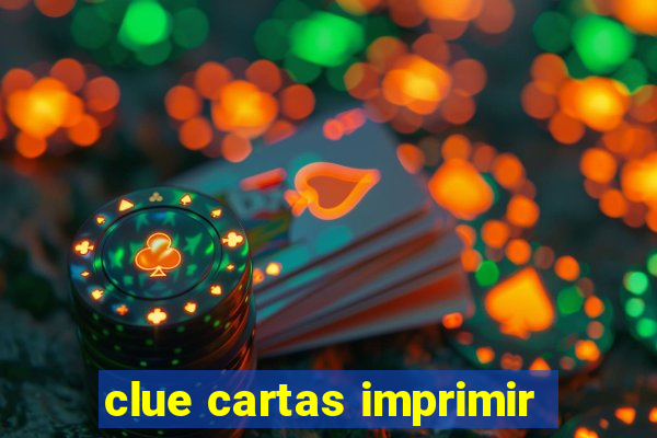 clue cartas imprimir