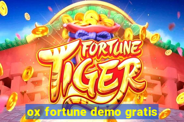 ox fortune demo gratis