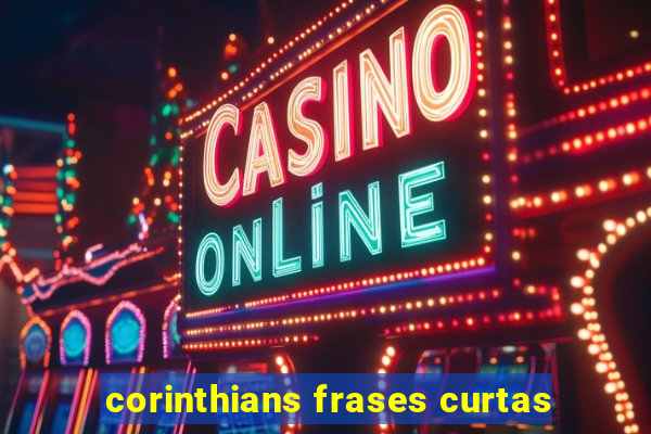 corinthians frases curtas