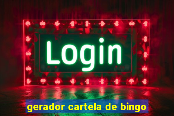 gerador cartela de bingo