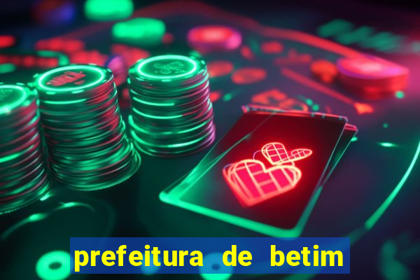 prefeitura de betim - contracheque online