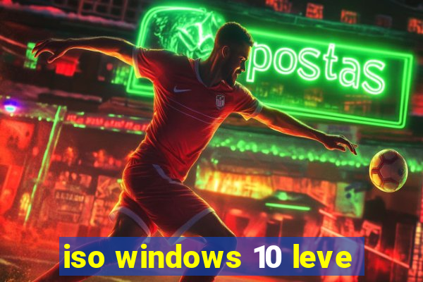 iso windows 10 leve